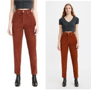 Levi’s Sz 27 High Waisted Mom Jean Cords